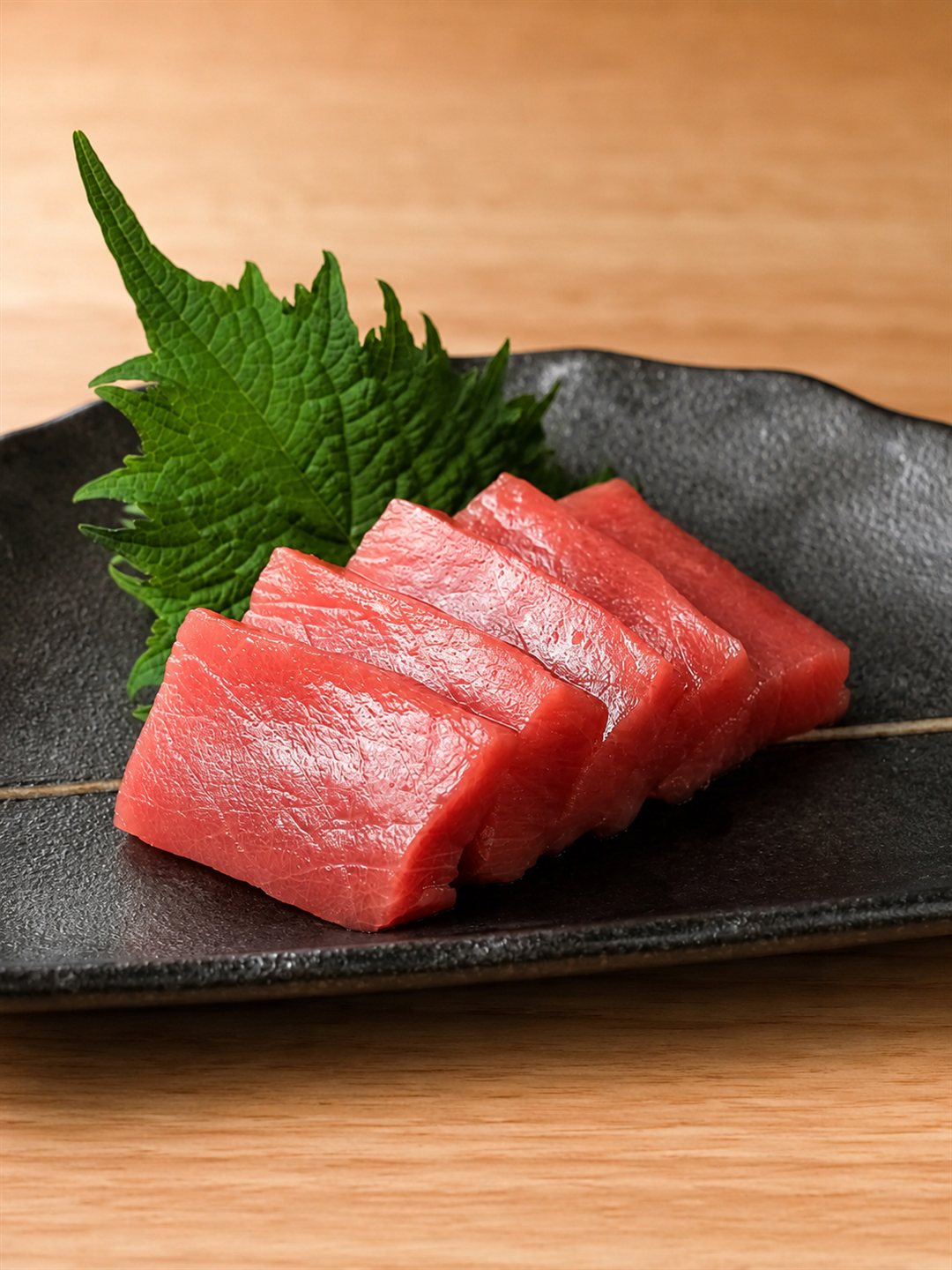 Fresh bluefin maguro sashimi
